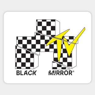 Black Mirror TV Sticker